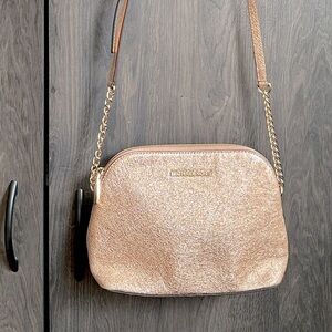 Michael Kors Rose Gold Crossbody Bag